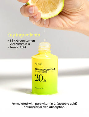 Green Lemon Vita C Blemish Serum