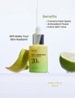 Green Lemon Vita C Blemish Serum