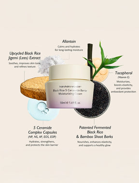 Black Rice 5 Ceramide Barrier Moisturizing Cream