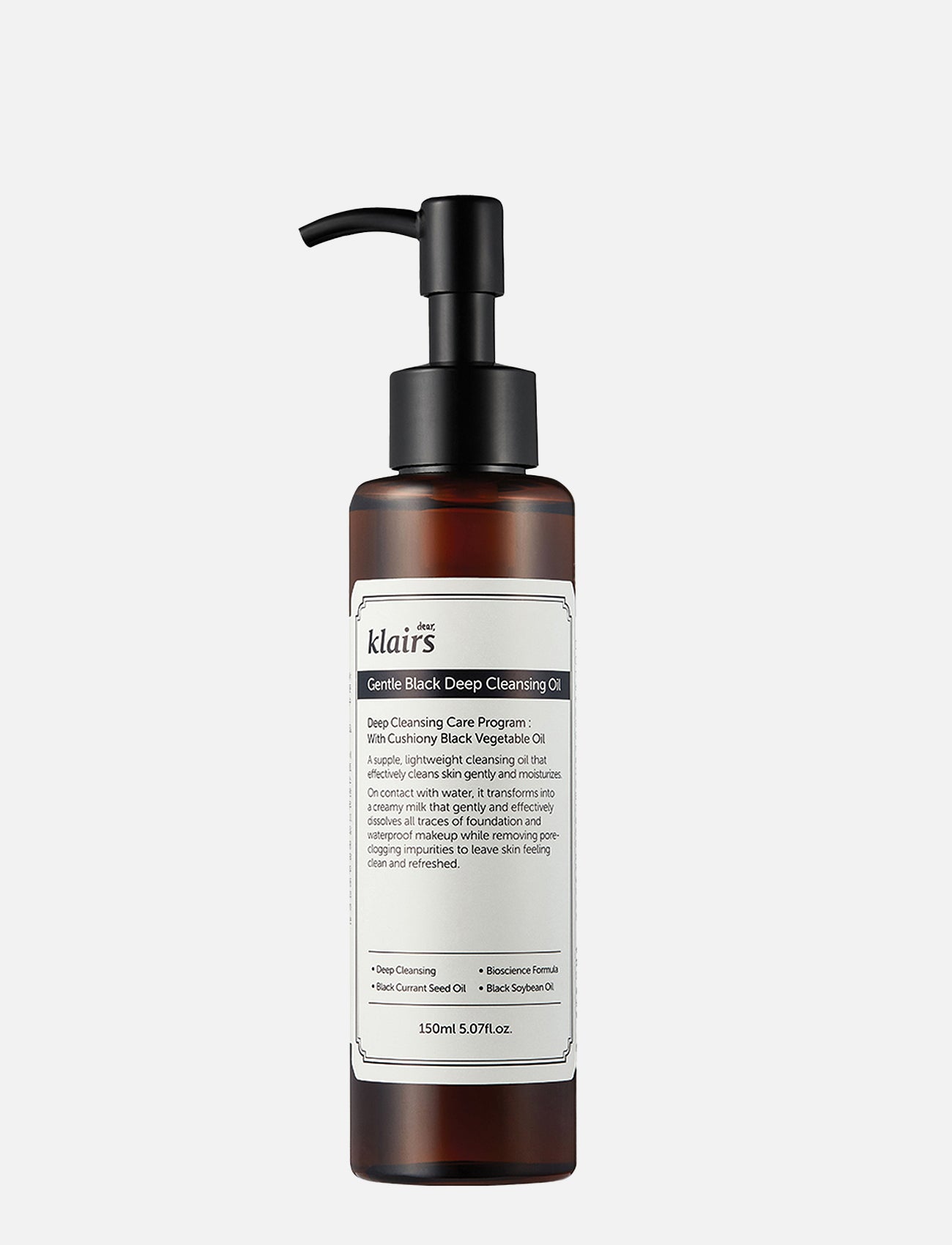 Gentle Black Deep Cleansing Oil